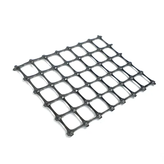 Nonwoven Pet Geotextile Composite PP Plastic 25kn Biaxial Geogrid
