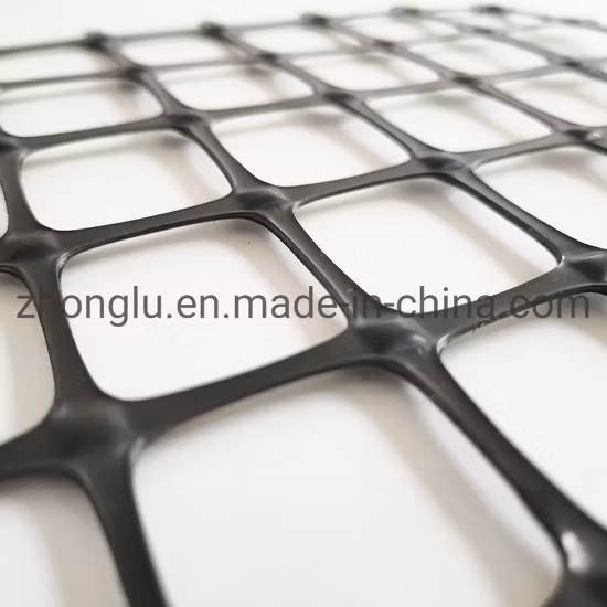 Material de construção de estradas 30kn plástico PP geogrelha biaxial composto geotêxtil geopano geocomposto geogrelha bom preço